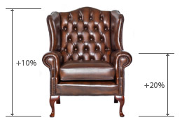 Chesterfield fauteuil 